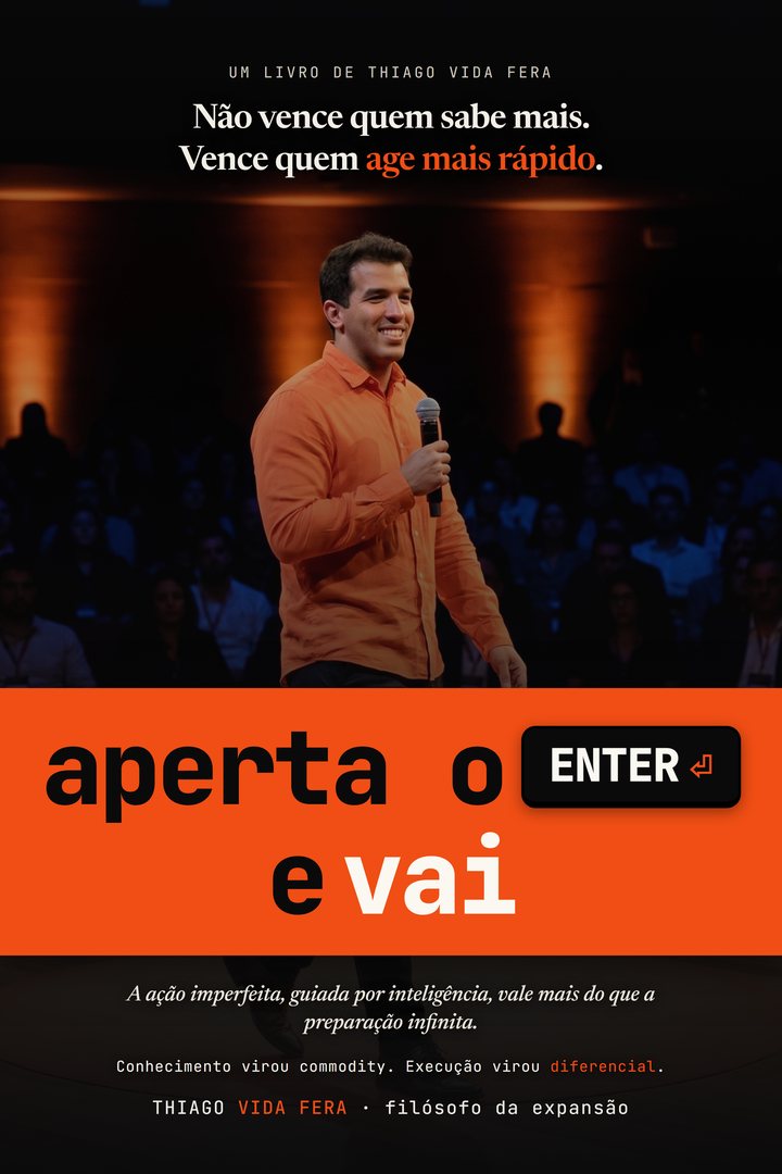 Capa do livro Aperta o Enter e Vai